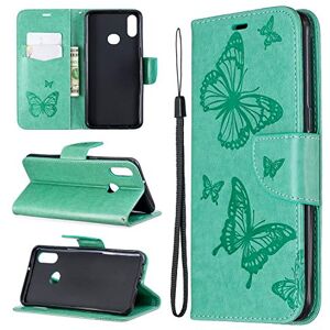 Custodia ® Flip Portemonneehoesje voor Samsung Galaxy A10s Samsung Galaxy A10s Groen