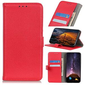 Custodia ® flip portefeuille hoes voor LG K50, LG K50, rood