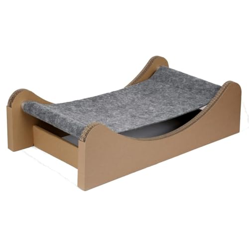 Carton+Pets Hangende hangmat voor katten MIA grijs