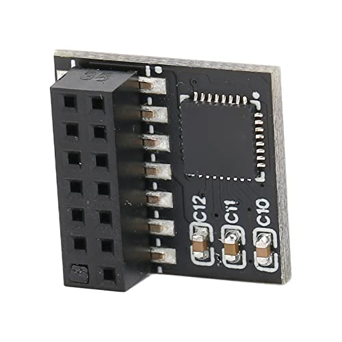 Elprico Encryptie Beveiligingsmodule voor Asus 14Pin SPI Tpm2.0, LPC Interface Remote Card Encryptie Beveiligingsmodule voor Windows 8.1, 7, 10