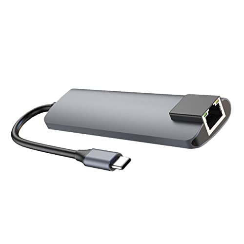 Hemobllo Typec5 in Één Dockingstation Usb-c Naar Adapter Type-c Naaf Dockingstation Voor Laptops Usb-c Docking Station Usb Type c Naar Adapter Usb c Naar Dockingstation Mobiele Telefoon Dok