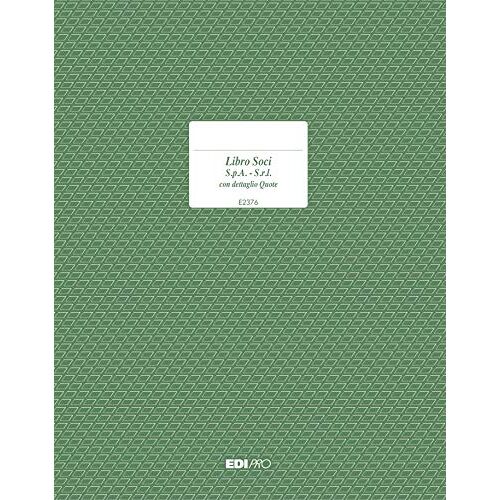 Edipro Shareholders' Associations Boekhoudformulier en -boek, boekhoudformulieren en boeken, wit, 310 x 245 mm, 47 pagina's