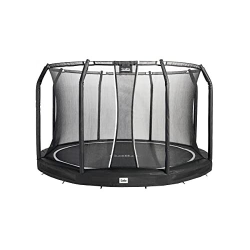 Salta Premium Ground Inground trampoline met veiligheidsnet ø 396 cm Zwart