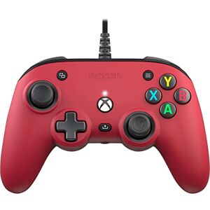 Nacon Officiële Xbox Series Pro Compact Controller, kleur: rood.