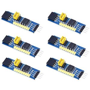 ZkeeShop 6 Stks PCF8574 IO Uitbreidingskaart I2C Interface I/O Expander I2C-Bus Evaluatie Ontwikkelingsmodule