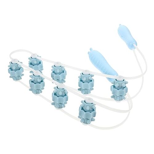 IWOWHERO Roller Ball Pull Back Strip Massage Roller Body Massage Gereedschap Schouder Massager Rugmassage Tool Handleiding Schouder Nek Roller Massager Roller Touw Massager Tool Body