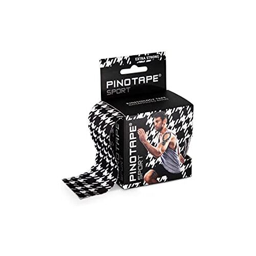 PINOTAPE Sport Kinesiologie Tape 5 cm x 5 m (Pepita Style)