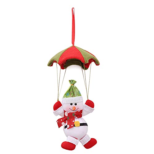 Ycagrain Parachutespringen Pop Kerst Home Mall Store Opknoping Ornament Craft Geschenken Kerstversiering B