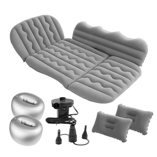 FLYUFO Auto-camping-luchtbedden voor BMW Série 4 F32 F33 F36 G22 G23, hoogwaardige materialen Auto-luchtbed Auto-slaapmatras Auto-accessoires,B Grey