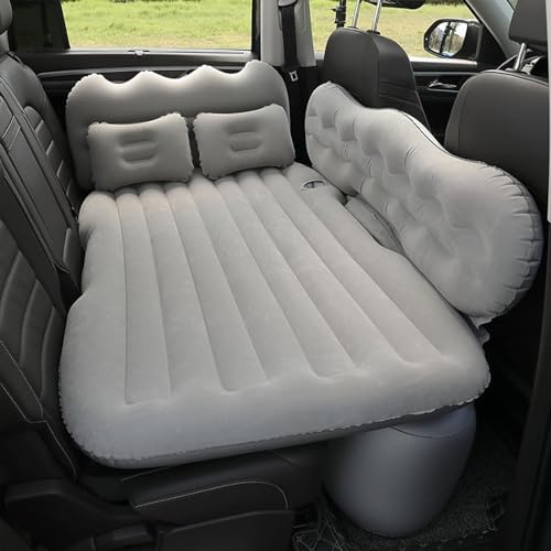 KAMNIK Auto opblaasbaar bed,voor Audi S1,dat is zacht,duurzaam auto opblaasbaar luchtbed camping luchtbedden,K-Grey 03
