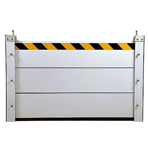 ZHEYANG Overstromingsbarrièredeur, aluminiumlegering, 60cm hoog, voor bescherming tegen overstromingen, voor deur, raam, bescherming tegen overstromingen(Size:100 x 60cm)