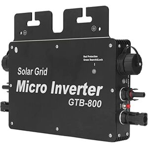 Kcolic Solar Grid Feed Inverter 800W, Max PV Input Power 2X400 Watt, MPPT/Pure Sine Wave Output/IP65 Waterdichte Solar Grid Tie Inverter A
