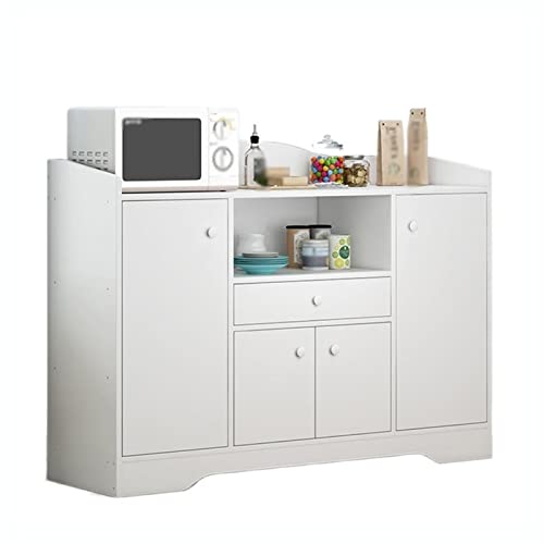 WAOCEO dressoirs Kast opslag dressoir dressoir kast wand opbergkast thuis theekast keuken hoge kast opbergkast Kast met opbergruimte (Color : C, Size : 110x30x83cm)