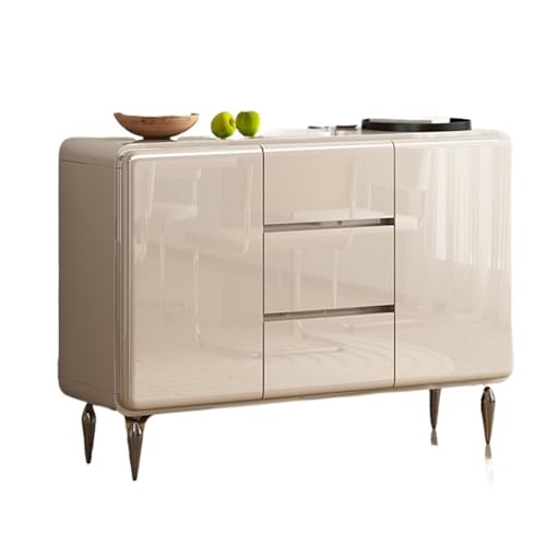 SOBOLON Dressoir Opbergkast, keukenopbergkasten, vrijstaand dressoir en buffetopberger met deur, buffetdressoir for slaapkamer, woonkamer, keuken of hal Moderne opbergkast (Color : B)