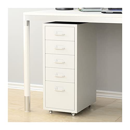 EDWAL Verticale Opbergkast Kantoor Archiefkasten5 Lade Afsluitbare Archiefkast Onder Bureau Metalen Archiefkast for Juridische/Letter/A4 Archiefkasten Archiefkast voor op Kantoor (Color : MODEL A, Size :