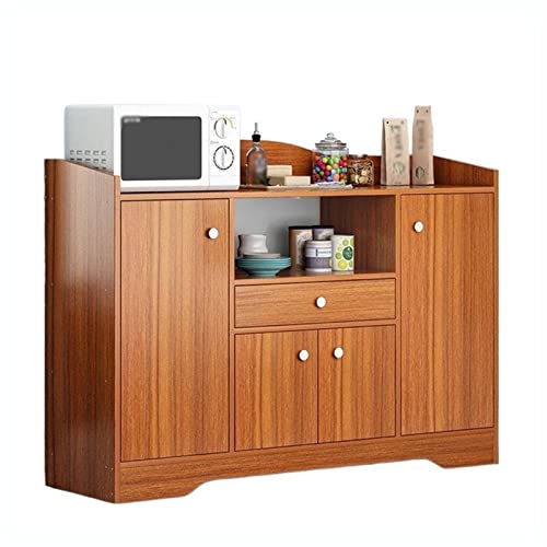 WAOCEO dressoirs Kast opslag dressoir dressoir kast wand opbergkast thuis theekast keuken hoge kast opbergkast Kast met opbergruimte (Color : B, Size : 100x30x81cm)