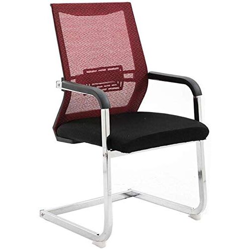 FJGQXL gaming stoel Bureaustoel Draaistoel Bureaustoel Gamingstoel Taak Bureaustoel Boog Bureaustoel, Mesh Fauteuil Computerstoel Bureaustoel (Kleur: Rood)