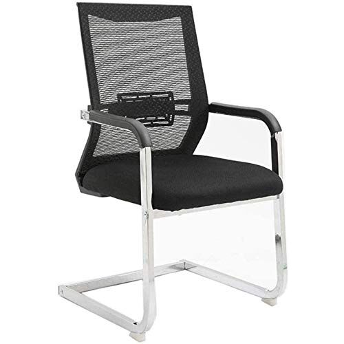 FJGQXL gaming stoel Bureaustoel Draaistoel Bureaustoel Gamingstoel Taak Bureaustoel Boog Bureaustoel, Mesh Fauteuil Computerstoel Bureaustoel (Kleur: Zwart)