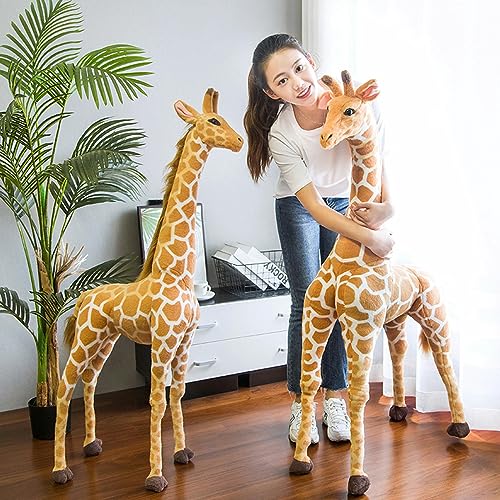 YFCDXTX 120 cm Simulatie Giraffe Knuffels Knuffels Poppen