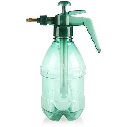 com-four ® spuitfles met drukpomp drukspuit ideaal voor huis en tuin tuinspuit pompspuit (1 stuk 1,5 liter groen)