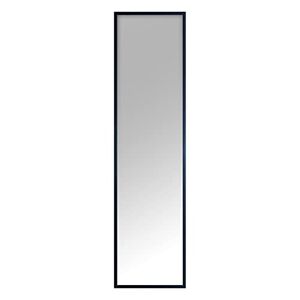 Inspire Rechthoekige spiegel Milo, full-body spiegel, wandspiegel met houten frame, zwart, 30 x 120 cm (b x h)