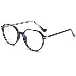 XYBI Store Leesbril voor Vrouwen Dames, Anti-Blauw Licht Leesbril, Computer Bril, Stijlvolle Designer Presbyopic Readers (Color : Black, Size : 0.5x)