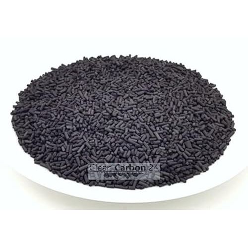 Rio 1 liter actieve kool pellets Ø 1,5 mm, van steenkool voor vloeistofbehandeling [energieklasse A]
