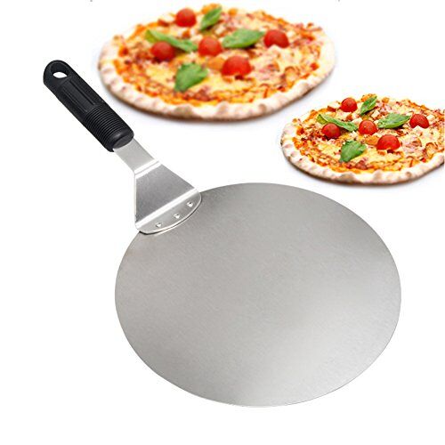 NewMum Pizzaschep, voor pizzaoven, met lang handvat, ook geschikt als broodschep en ovenschep, pizzadraaier