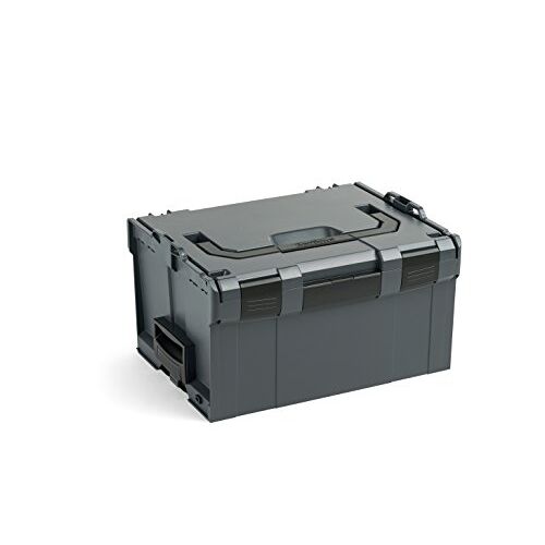 Sortimo Bosch  L BOXX 238   maat 3 antraciet   transportsysteem gereedschap   Gereedschapskoffer leeg groot kunststof   Ideale gereedschapskist