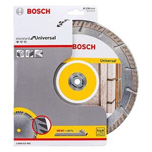 Bosch Professional Diamantdoorslijpschijf Standard for Universal (beton en metselwerk, 230 x 22,23 mm, accessoire haakse slijper)