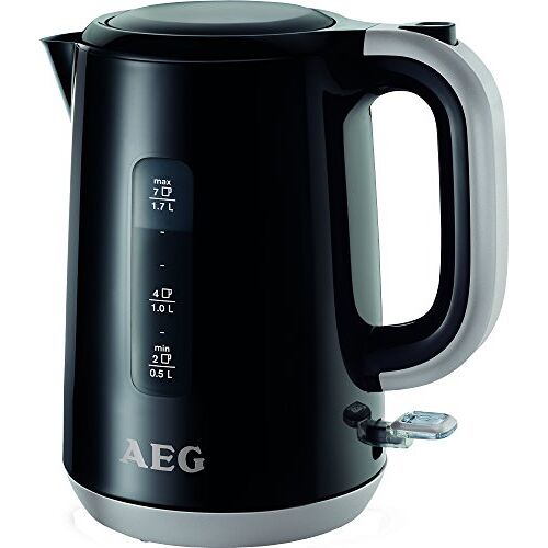 AEG EWA 3300 waterkoker (2200 watt, 1,7l, kalkfilter) zwart