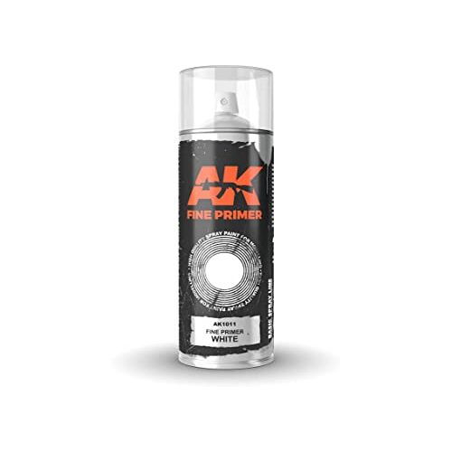 AK-Interactive AK1011 FINE Primer Wit Spray Primer Wit Spray Primer Wit Spray Primer Wit