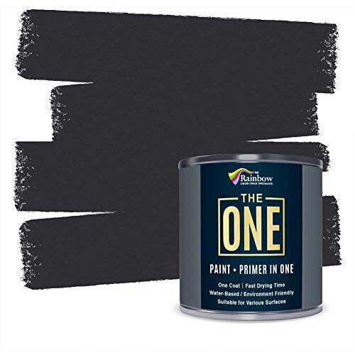 The One Paint De ene verf satijnen afwerking multi-oppervlak verf 1 liter HOUTSKOOL