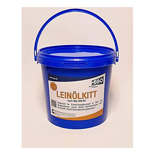 Unbekannt EGO LEINÖLKITT Leinölkitt 5 kg grijs