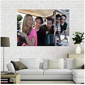 BOBSLA Poster Big Bang Theory Poster Vintage Movie Poster Wall Art Foto'S Canvas Schilderij Posters En Prints Home Decor 50X70Cm Geen Frame