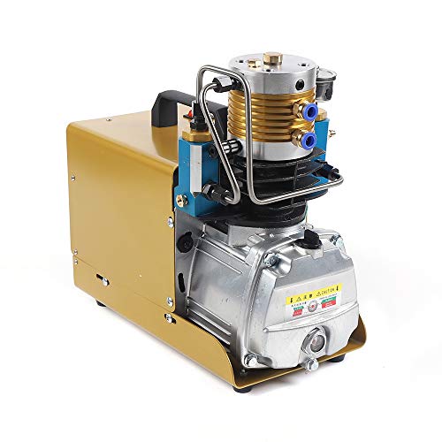 ieLsngai High Pressure Air Compressor Pomp, PCP luchtcompressor hogedruk luchtcompressor 300 bar 4500 psi, hogedruk compressor Airgun Scuba luchtpomp 2800 tpm