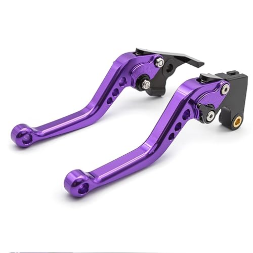 AFGIFT Koppelingshendel Remhendel Voor H┐onda CBF600 SA CBF 600 2010 2011 2012 2013 Remhendel en Motorfiets Koppelingshendel CNC Motorfiets Rem Koppelingshendel (Kleur : Purple, Size : 177mm)