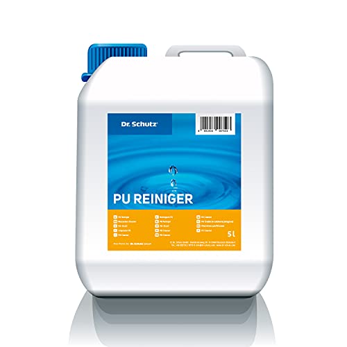 Dr. Schutz PU-reiniger 5 l   vloerreiniger voor harde vloeren, designvloeren   harde vloerreiniger voor vinyl, PVC, linoleum vloer   vinylvloerreiniger   pvc-reiniger