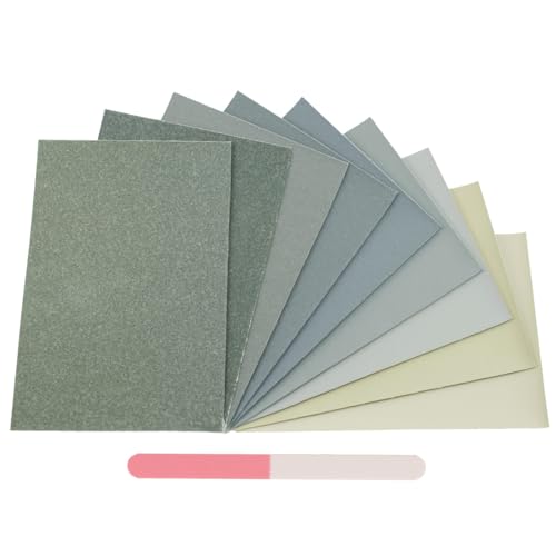 GC Abrasives Micro-Mesh Schurende Polijstdoek Pack 9 vellen van 6 "x4