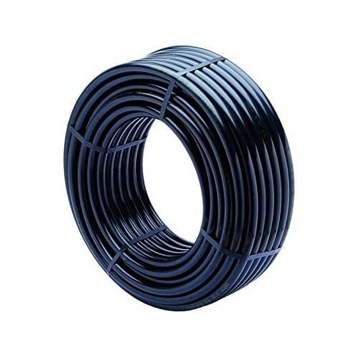 Suinga PE-LD Buis, 100 m x 25 mm (PN 4-2 mm), installatiebuis, waterleiding, irrigatie, kunststof buis, zwart