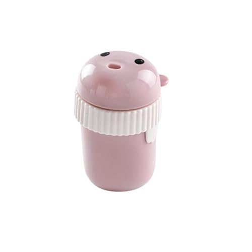 TRENT-693 tandenstokerdispenser Tandenstokerhouder cartoon beer creatief thuis plukken tandenstoker opslagtank catering tandenstokerdoos tandenstoker kan tandenstokerhouder tandenstoker houder ( Color : Pink )