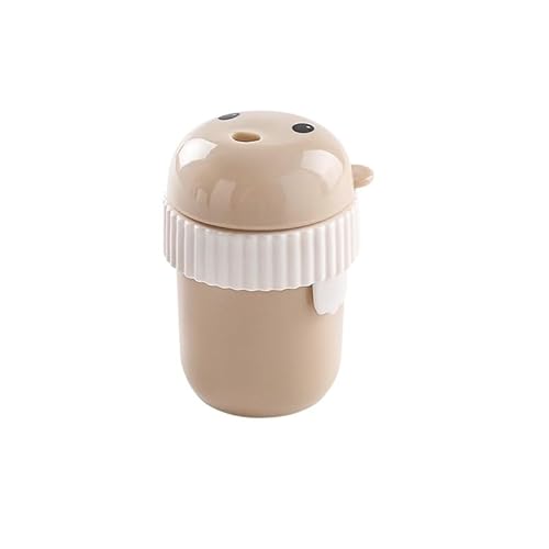 WAOCEO Tandenstokerdispenser Tandenstokerhouder cartoon beer creatief thuis plukken tandenstoker opslagtank catering tandenstokerdoos tandenstoker kan tandenstokerhouder Tandenstoker houder ( Color : Beige )