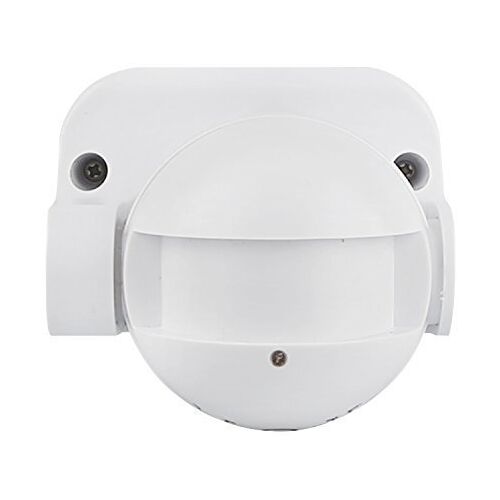 HUBER MOTION 60HF Radar bewegingsmelder 180° binnen/buiten bewegingsmelder IP44 I 230V bewegingsmelder LED geschikt, verticaal verstelbaar, wit