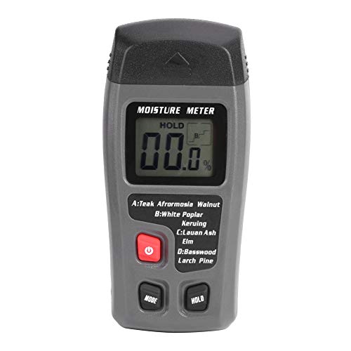 Fyearfly Hout Vochtmeter, Digitale LCD Handhold Hout Vochtmeter Vochtmeter Vochtdetector Hygrometer Tester Sensor voor Hout en Bouwmateriaal Vochtigheid Inspectie