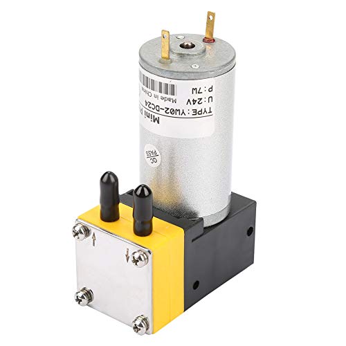 Hyuduo 12V 0.4-1L / min Micro Luchtvacuümpomp Miniatuur Elektrische DC Motor Diafragma Vacuümpomp Vacuüm Zelfaanzuigende Waterpomp voor Lucht Vloeistof Apparatuur