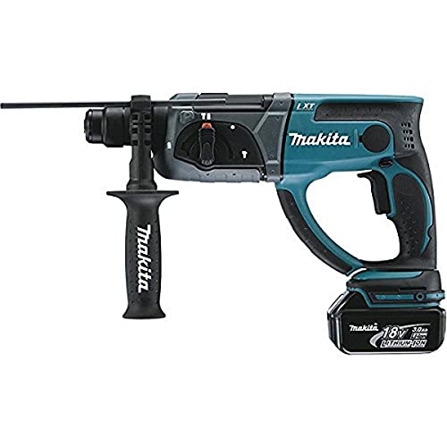 Makita DHR202RFJ boorhamer SDS-Plus + 2 accu's 18 V 3 Ah Li-Ion + koffer Makpac