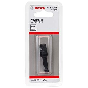 Bosch Impact Control Adapter voor dopsleutels (1/4“ zeskantopname naar 3/8 inch aandrijfvierkant, lengte 50 mm, accessoire slagschroevendraaier)