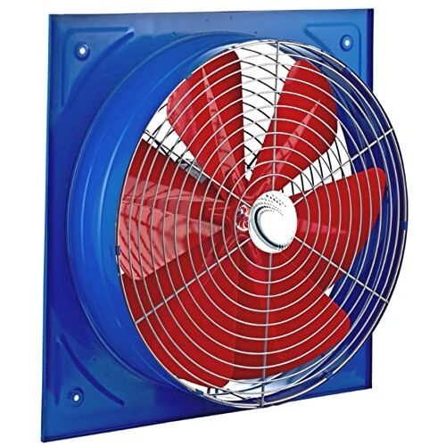 Uzman-Versand Industriële wandventilator, 450 mm, 5450 m³/u, axiale wandventilator, ventilator, ventilator, metalen ventilator, inbouwventilator, axiale ventilator, axiale ventilator, wandventilator,