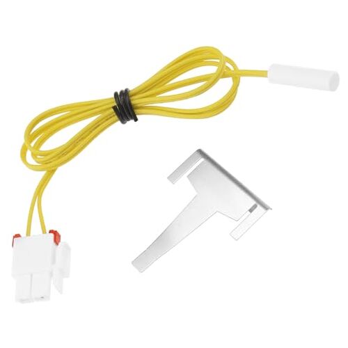 ECSiNG 2 stks Drainage Pijp Klem Temperatuur Sensor Compatibel met Samsung Koelkasten DA61-06796A Ontdooi Afvoer Clip DA32-0006W Ontdooien Temperatuur Sensor