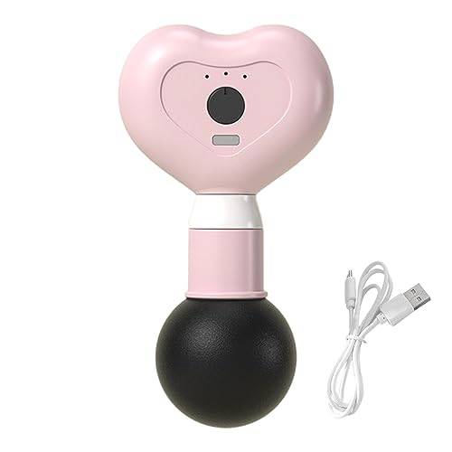 KERALI Mini Percussie Massager Handheld, Deep Tissue Percussie Massage Apparaat, Oplaadbare handheld stimulator, percussiemassageapparaat, nek-rugspierstimulators